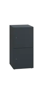 DOMINIT 22 úložná skříň 2-boxová, 917x450x400 mm, antracit